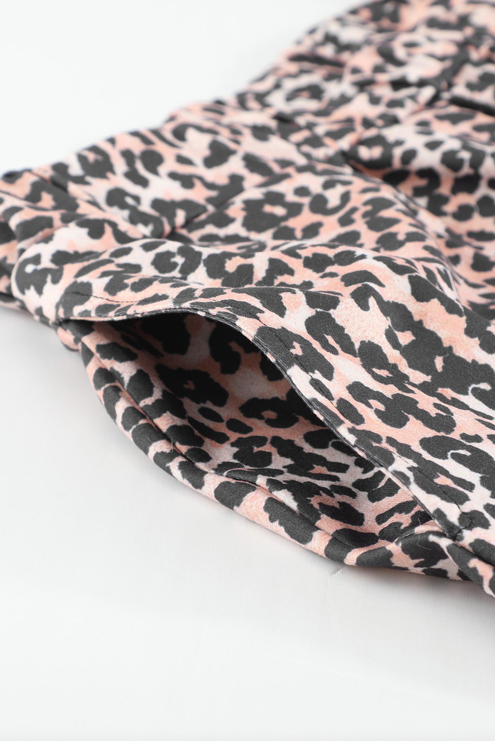 Leopard Print Two Piece Lounge Set