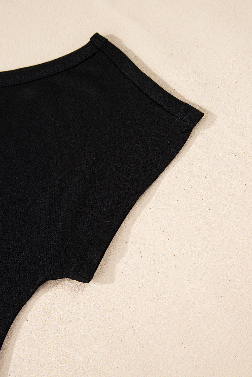 Asymmetric Criss Cross One Shoulder T Shirt