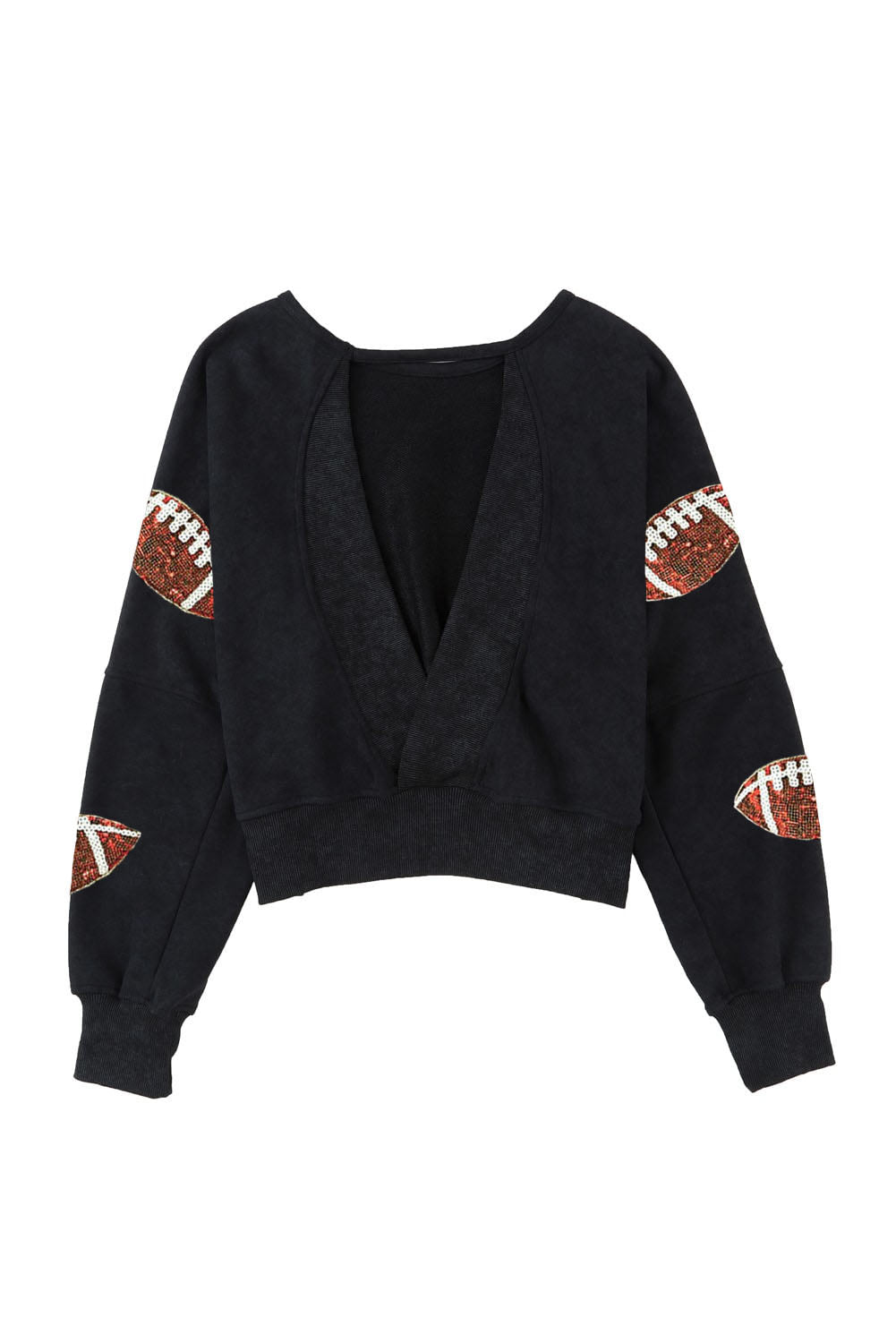 Beige Bubble Gum Texture Sequined Football Shacket