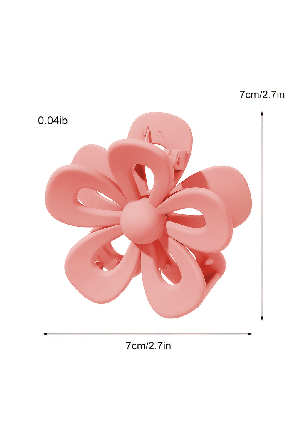 Hollowed Flower Shape Claw Clip
