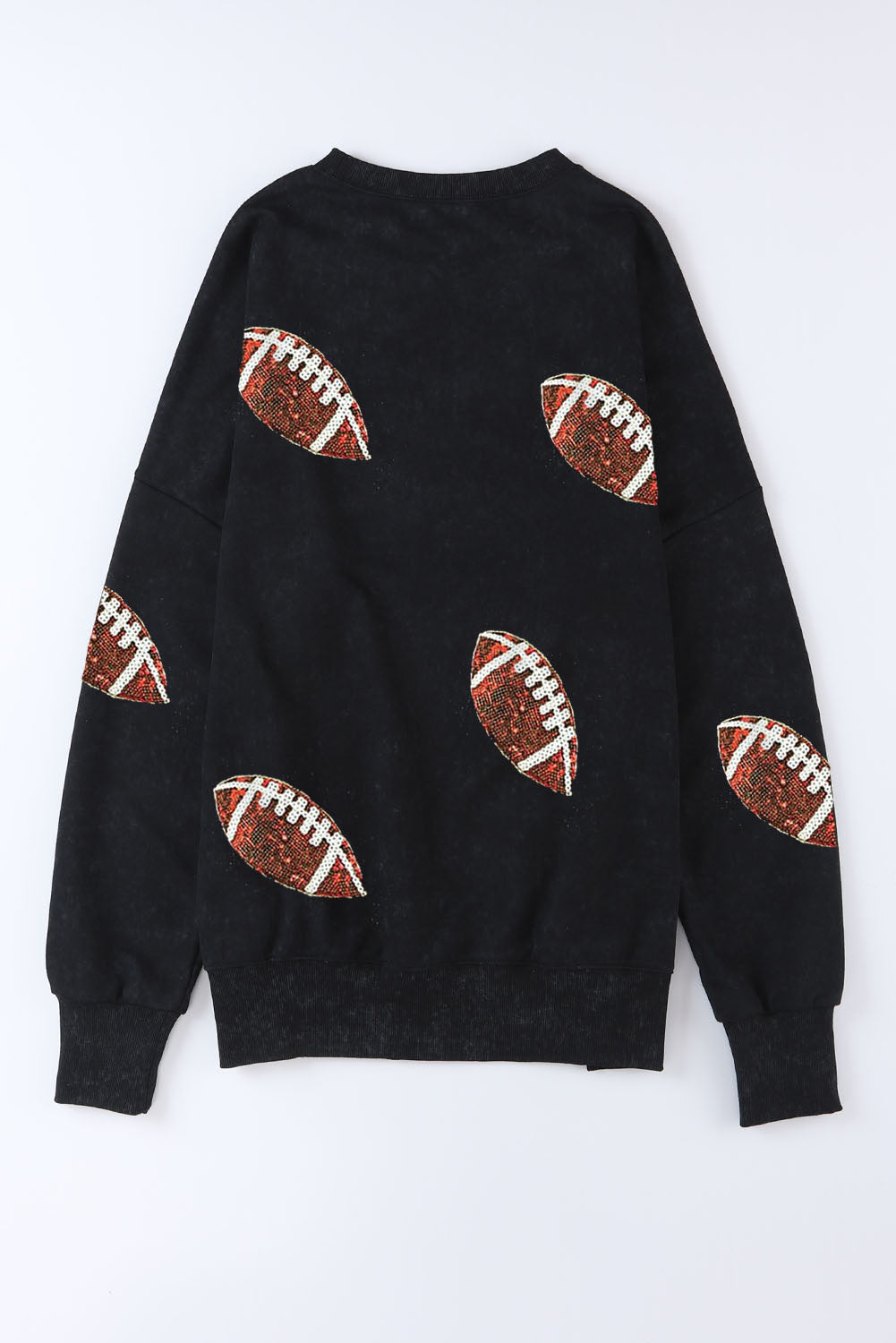 Beige Bubble Gum Texture Sequined Football Shacket