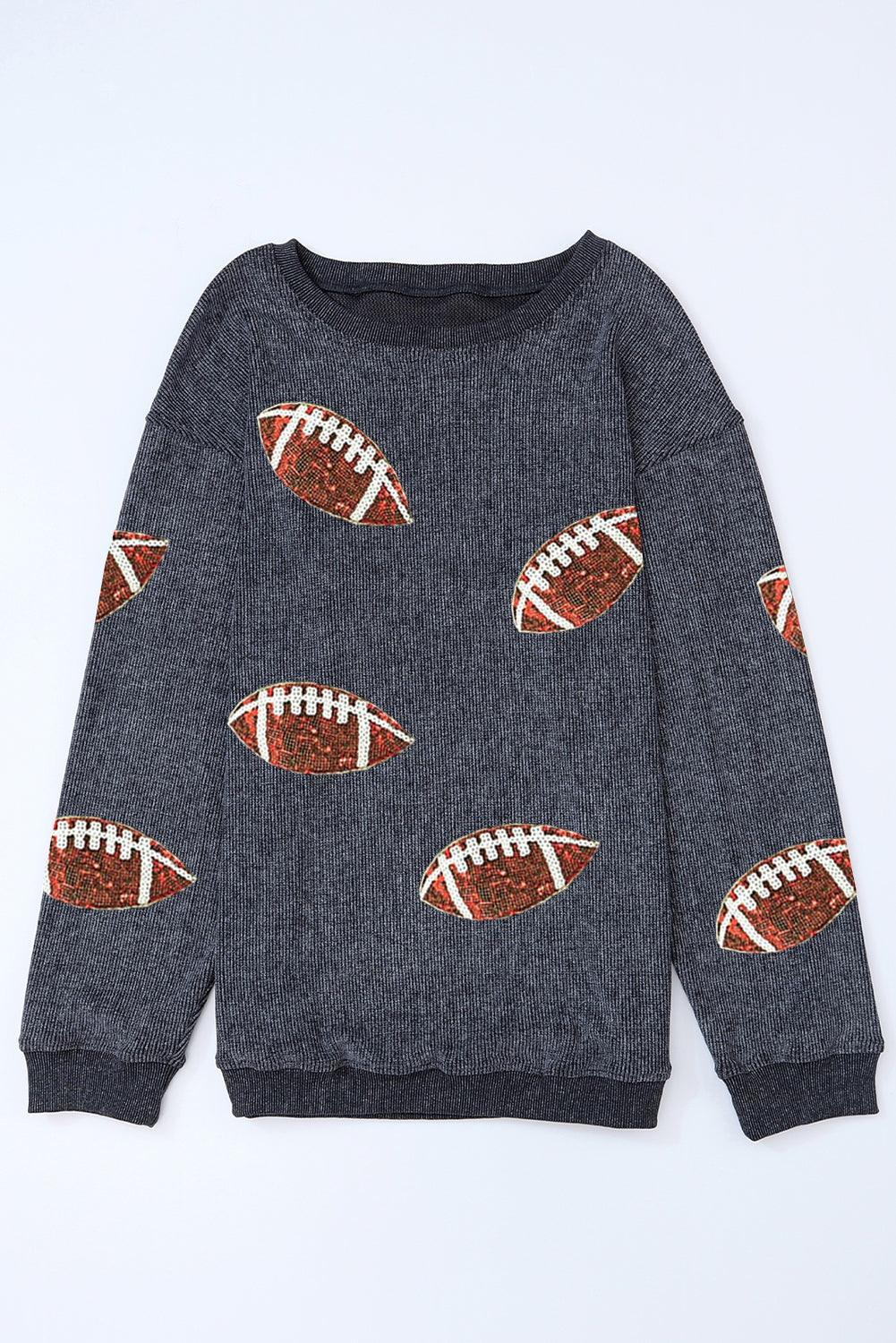 Beige Bubble Gum Texture Sequined Football Shacket