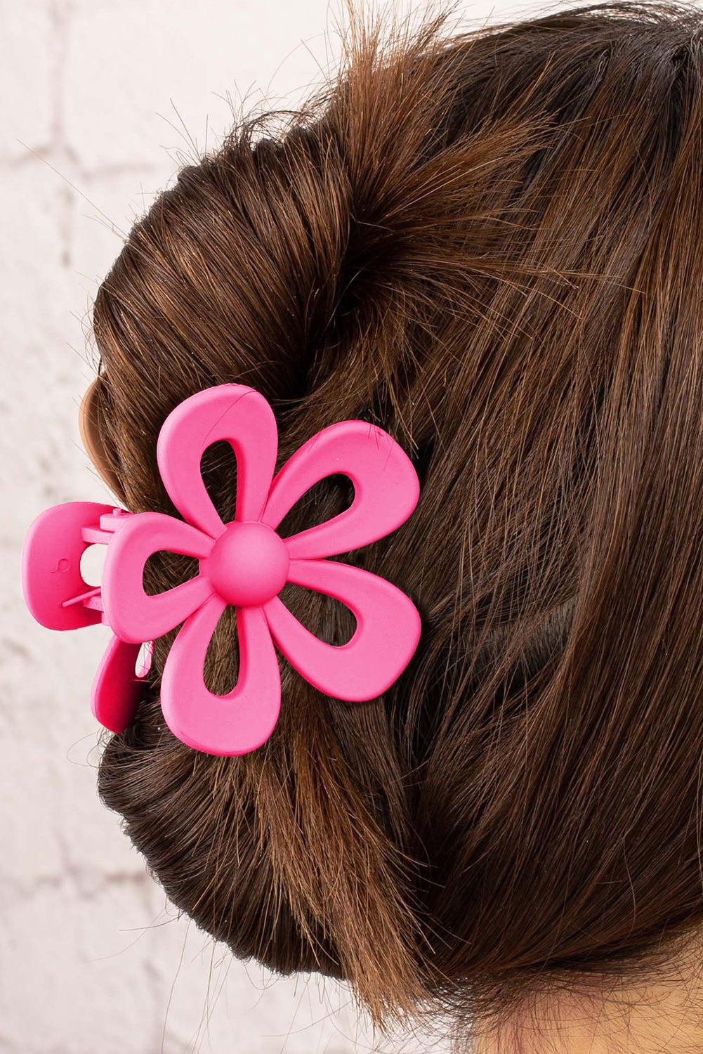 Hollowed Flower Shape Claw Clip