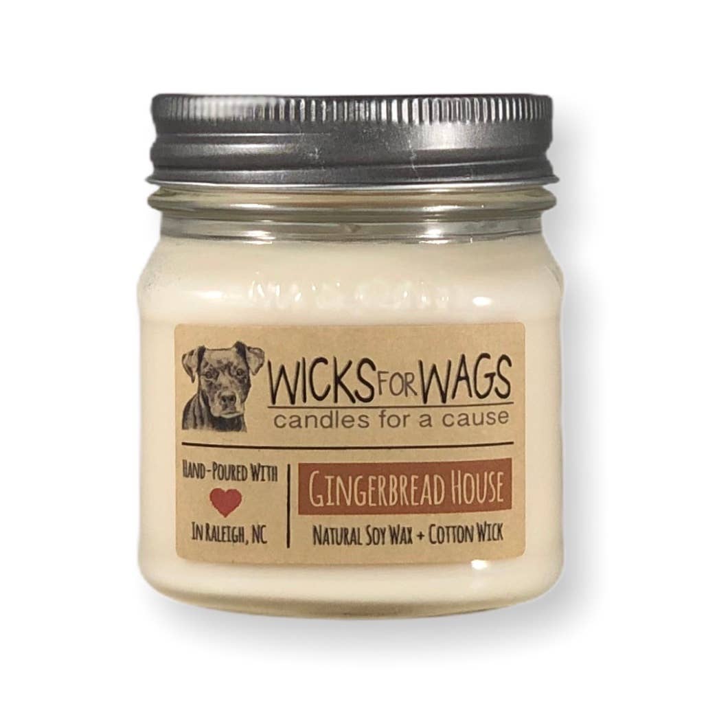 Gingerbread House Soy Candle