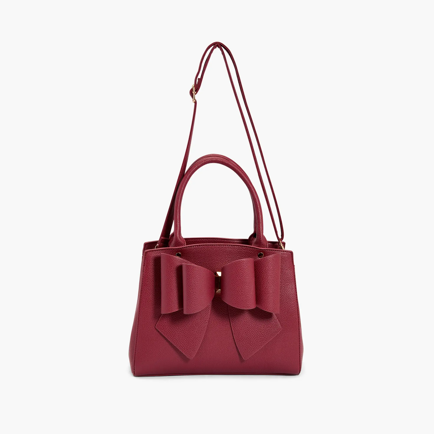 Park Berry Double Bowtie Top Handle Satchel