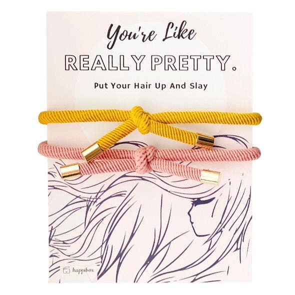 Really Pretty Double Hair Tie
