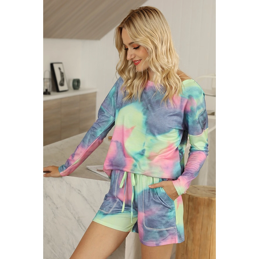 Tie Dye Pajama Set