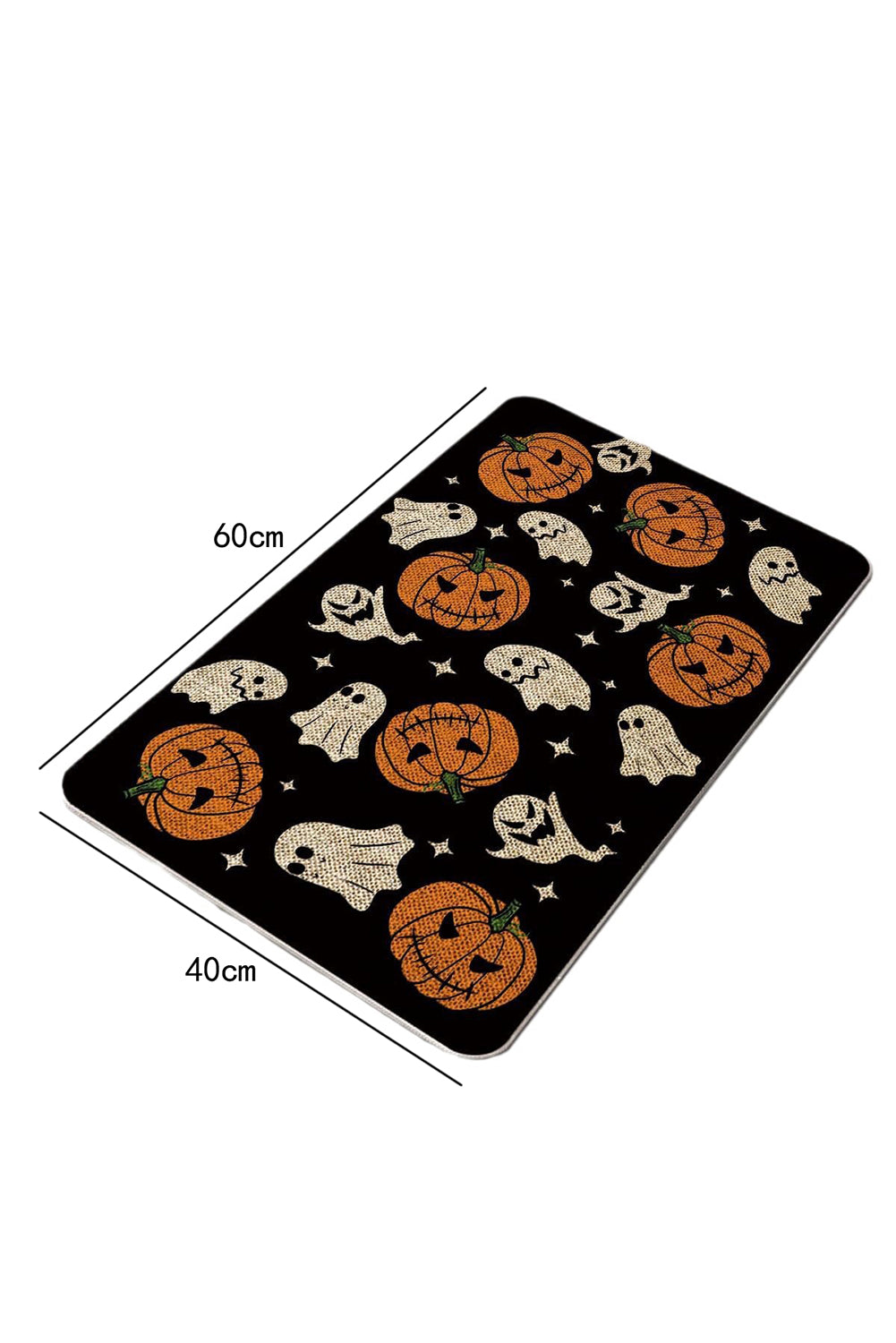 Halloween Pumpkin Ghost Print Ground Mat