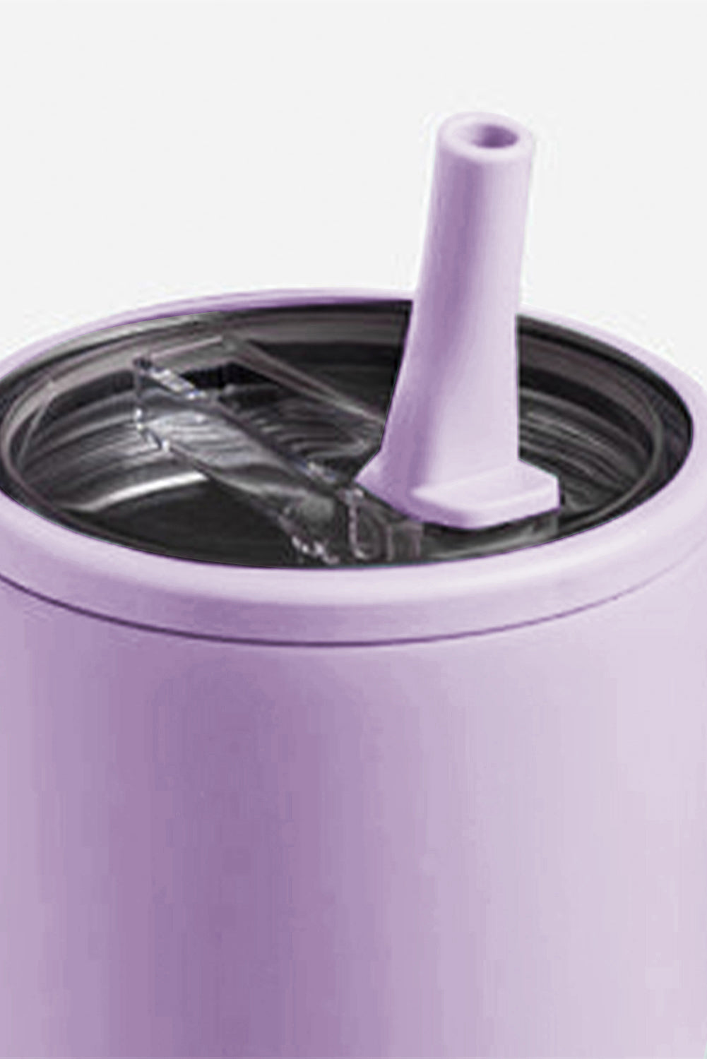 Orchid Petal Frosted Stainless Handle Large Vacuum Cup with Straw 40oz