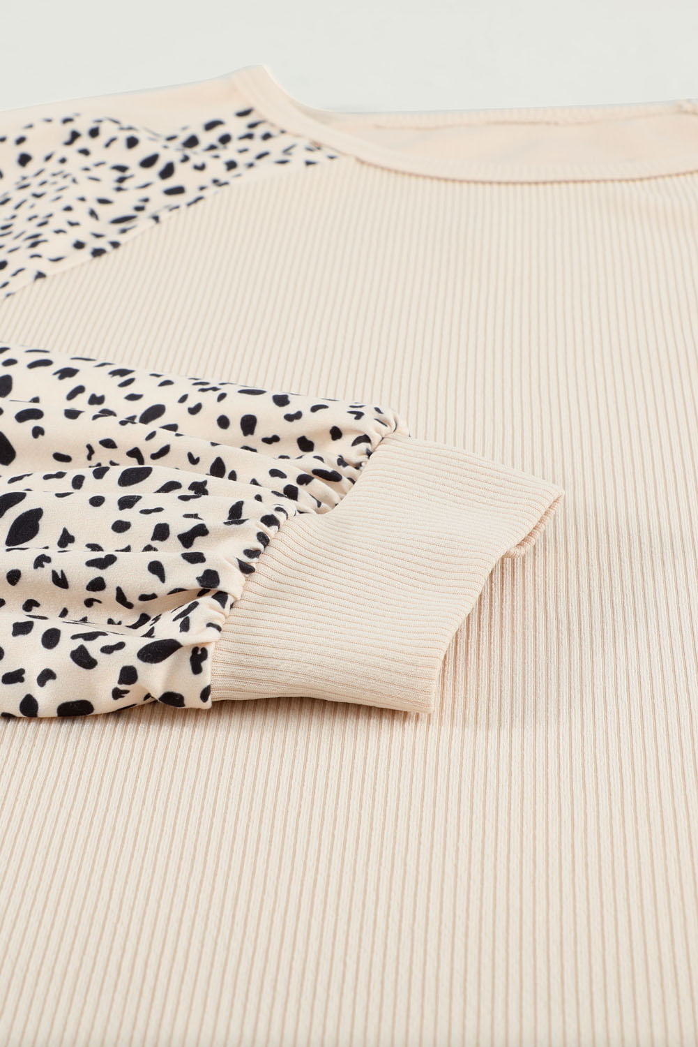 Leopard Print Pullover Top