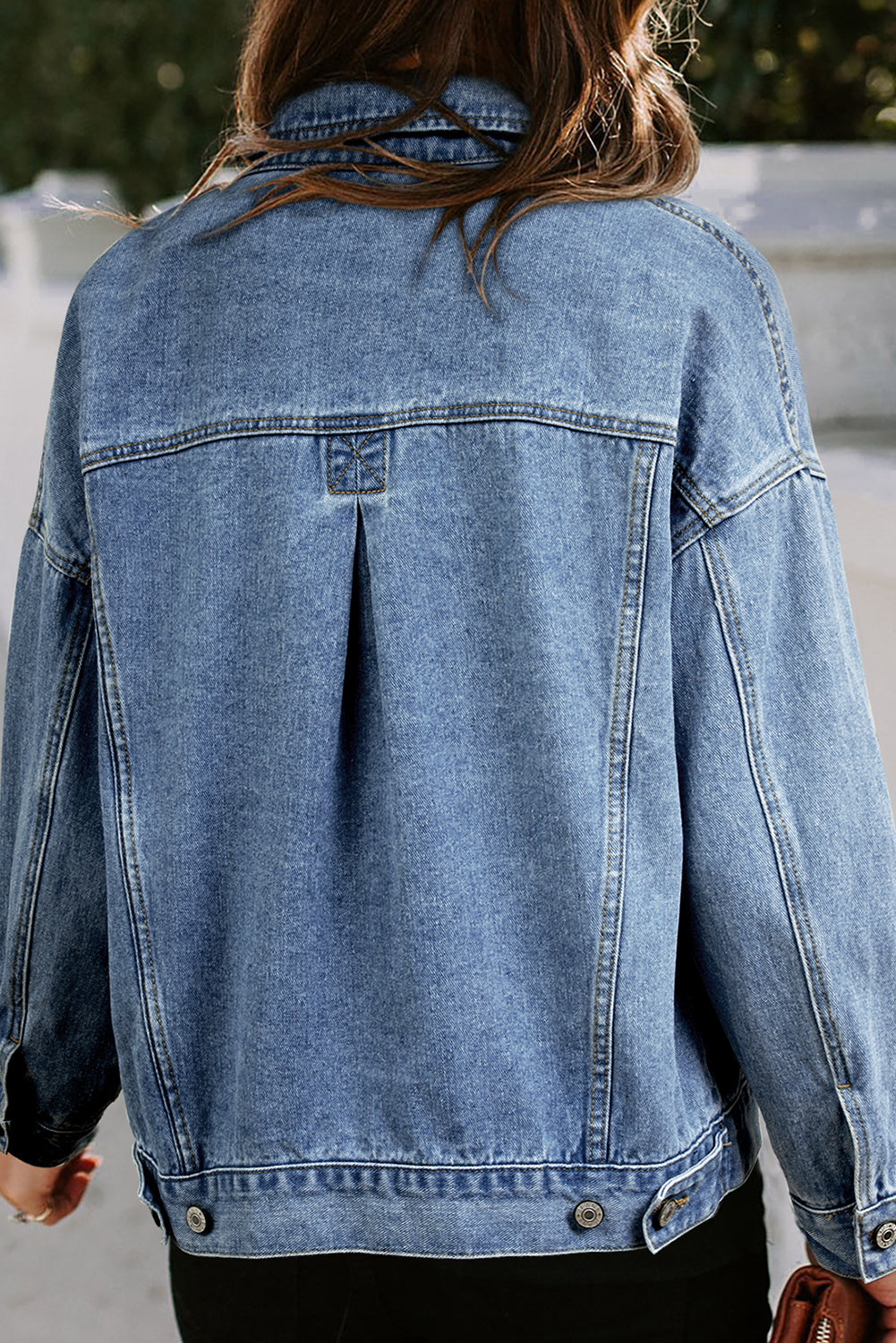 Pocketed Denim Jacket