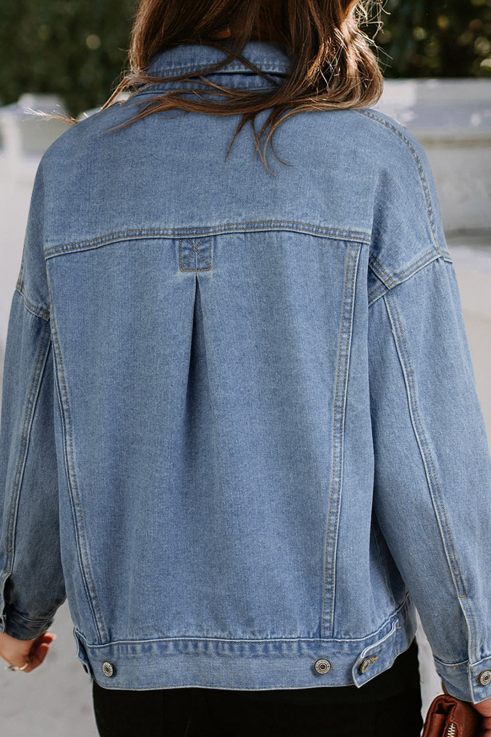 Pocketed Denim Jacket