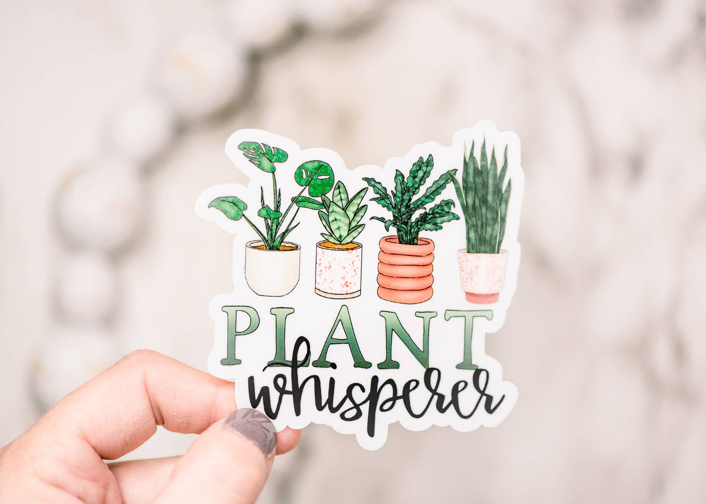 Plant Whisperer, Vinyl Sticker